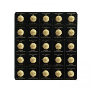 set de 25 monedas de oro