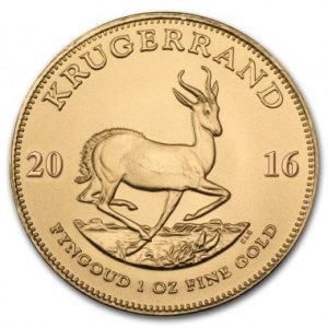 moneda de oro krugerrand